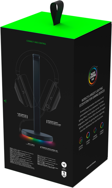 Подставка для наушников RAZER Base Station V2 Chroma (черный) с USB-хабом (RC21-01510100-R3M1)
Подставка для наушников RAZER Base Station V2 Chroma (черный) с USB-хабом (RC21-01510100-R3M1)