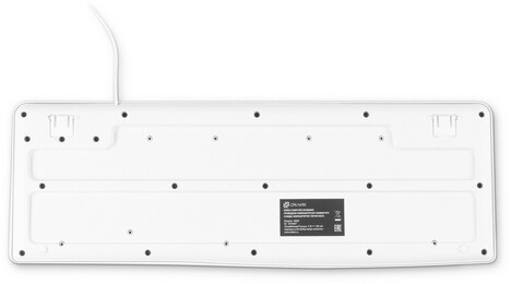 Клавиатура Oklick USB 305M 1875227, цвет белый