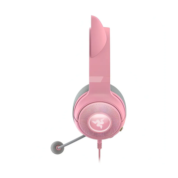 Гарнитура Razer Kraken Kitty V2, цвет розовый/серый