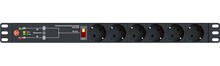 АВР Elemy ATS-1602 1U 19" ввод:2xIEC C14 выход:6xSchuko8A черный