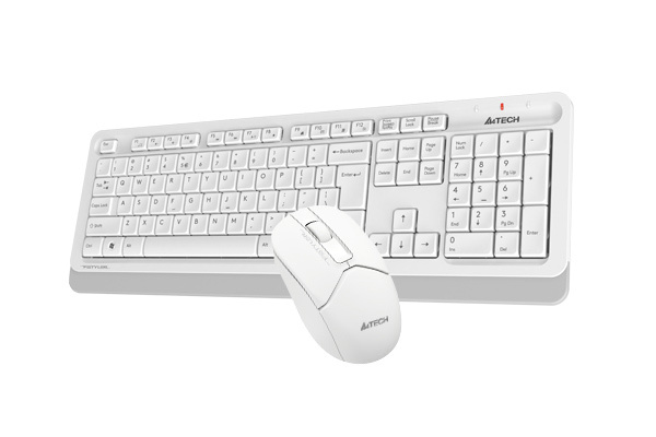 Клавиатура+мышь A4tech Клавиатура + мышь Fstyler FG1012 FG1012 WHITE, цвет белый