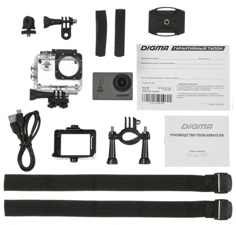 Экшн-камера DIGMA DiCam 300