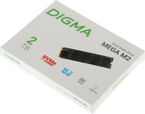 Внутренний твердотельный накопитель DIGMA MEGA M2 2TB