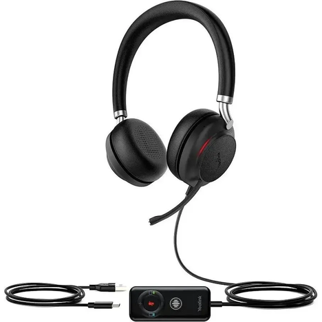 Bluetooth-гарнитура Yealink UH38 Dual UC BAT, цвет черный