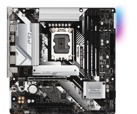Материнская плата ASRock LGA 1700 Intel B760 B760M PRO RS/D4