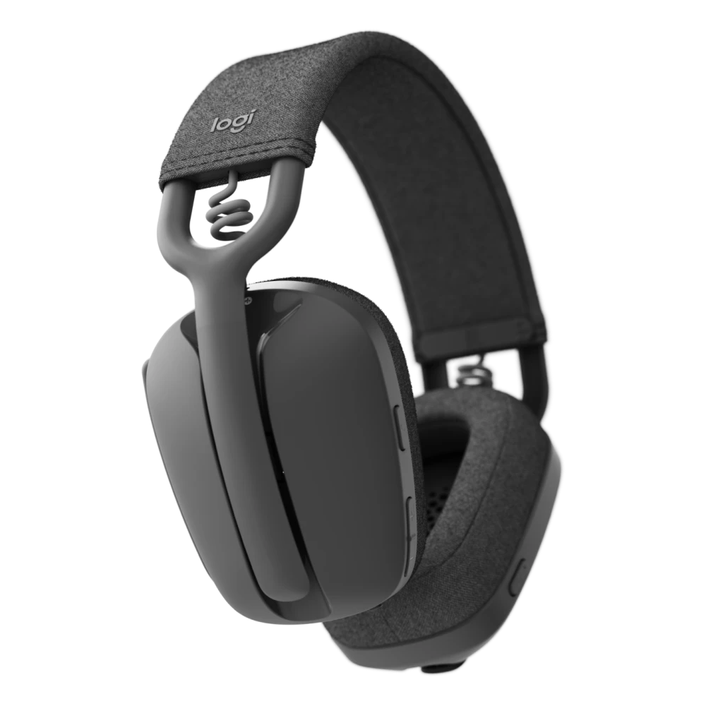 Bluetooth-гарнитура Logitech Zone Vibe 100, цвет темно-серый