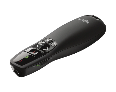 Презентер Logitech Presenter R400 Radio USB 910-004252, цвет черный