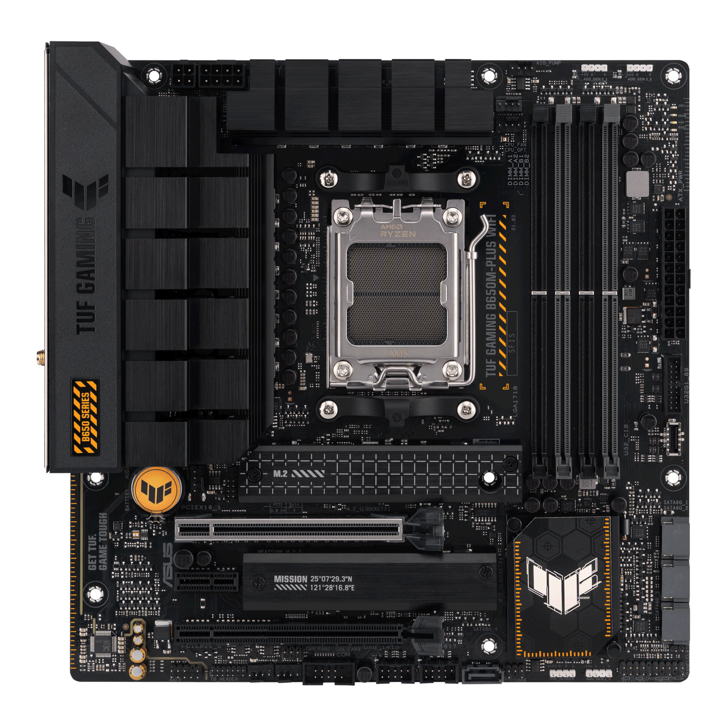 Материнская плата ASUS AMD B650 TUF GAMING B650M-PLUS WIFI