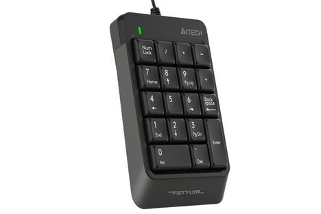 Клавиатура A4tech Числовой блок Fstyler FK13 FK13 USB ( GREY), цвет серый