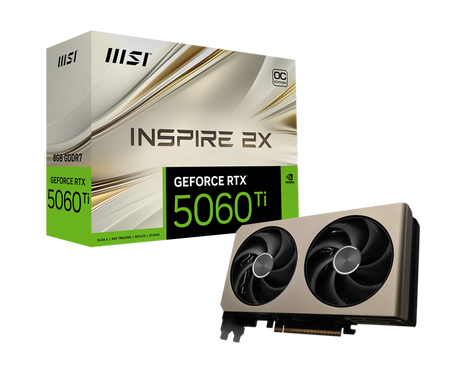 Видеокарта MSI GeForce RTX 5060 Ti 8 ΓБ Retail