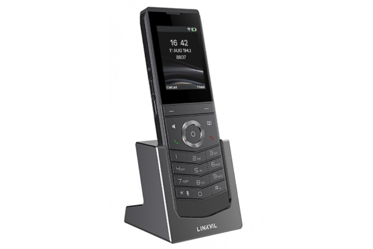 LINKVIL W611W Беспровод. Wi-Fi, 4 SIP-акк., 2,4" 240 х 320 Цвет. экран, защ. IP67, от падения с 1.8м., BT 5.0, бат. 1900mAh