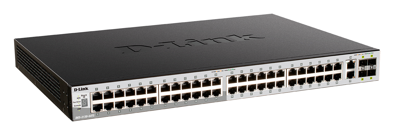 Коммутатор D-LINK DGS-3130-54PS