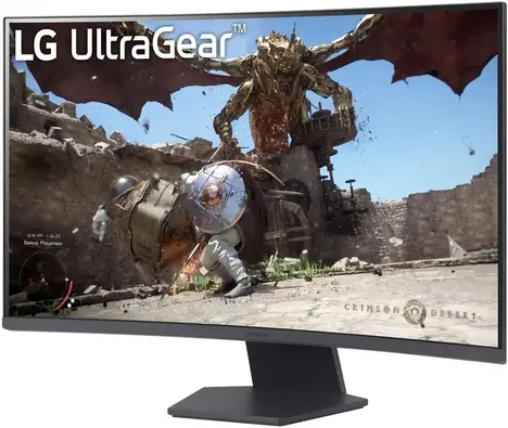 Монитор LG 32GS60QC-B 31.5-inch черный