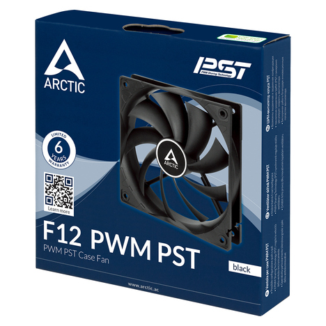 Вентилятор ArcticCooling для корпуса F12 PWM PST (1 Pack)