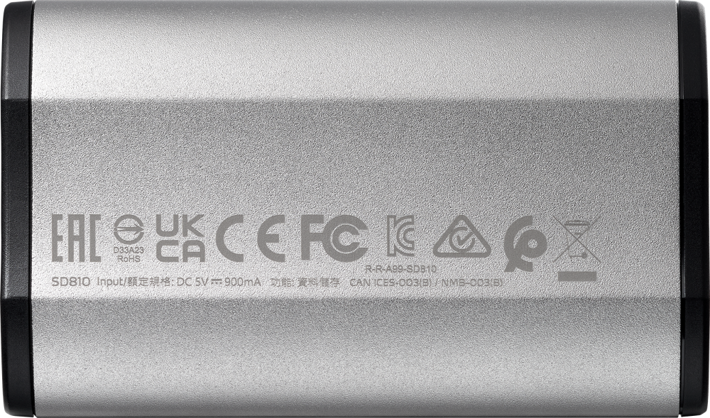 Внешний HDD ADATA SD810 Silver 500GB