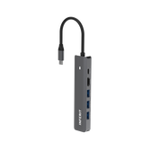 Сетевой адаптер Inferit USB 3.0 To 10/100/1000 Gigabit Rj45 adapter with HUB, Metall Shell