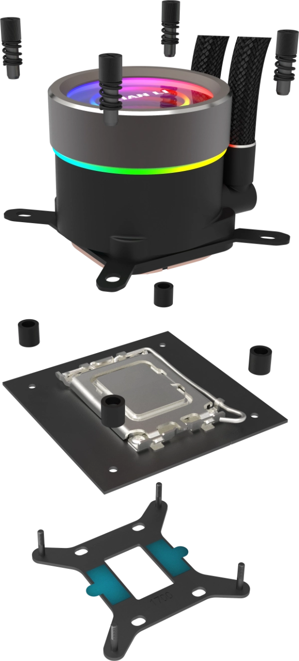 Система водяного охлаждения Lian-Li GA II Trinity 360 Black Soc-AM5/AM4/1151/1200/1700 Al+Cu Ret