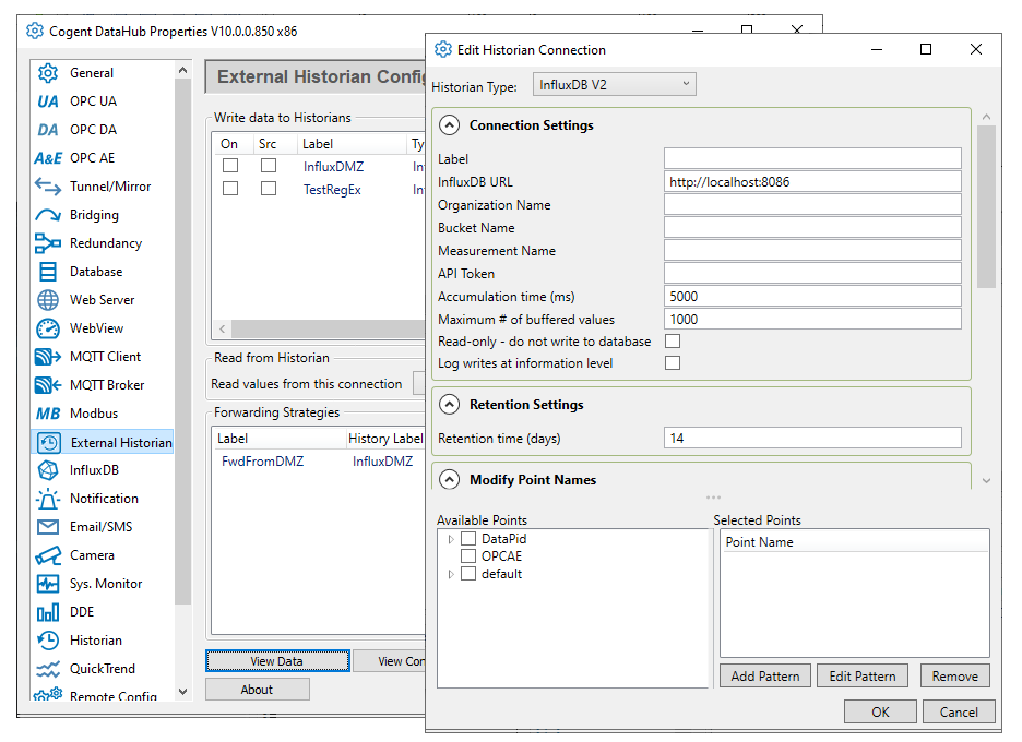 Cogent REST Historian