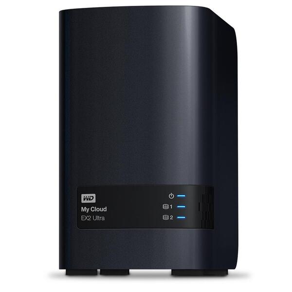 

Сетевое хранилище Western Digital My Cloud EX2 Ultra 2xDisk 2-bay