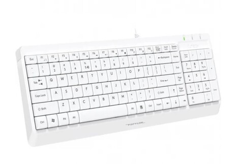 Клавиатура A4tech Fstyler FK15 WHITE, цвет белый