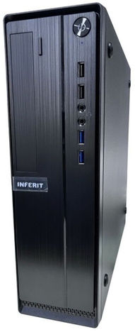Корпус Foxline SFF FL-207-TFX230B-85 80+Bronze 230W 80+ Bronze 2xUSB 3.0, 2xUSB 2.0