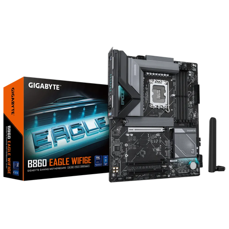 Материнская плата Gigabyte LGA1851 Intel B860 B860 EAGLE WIFI6E