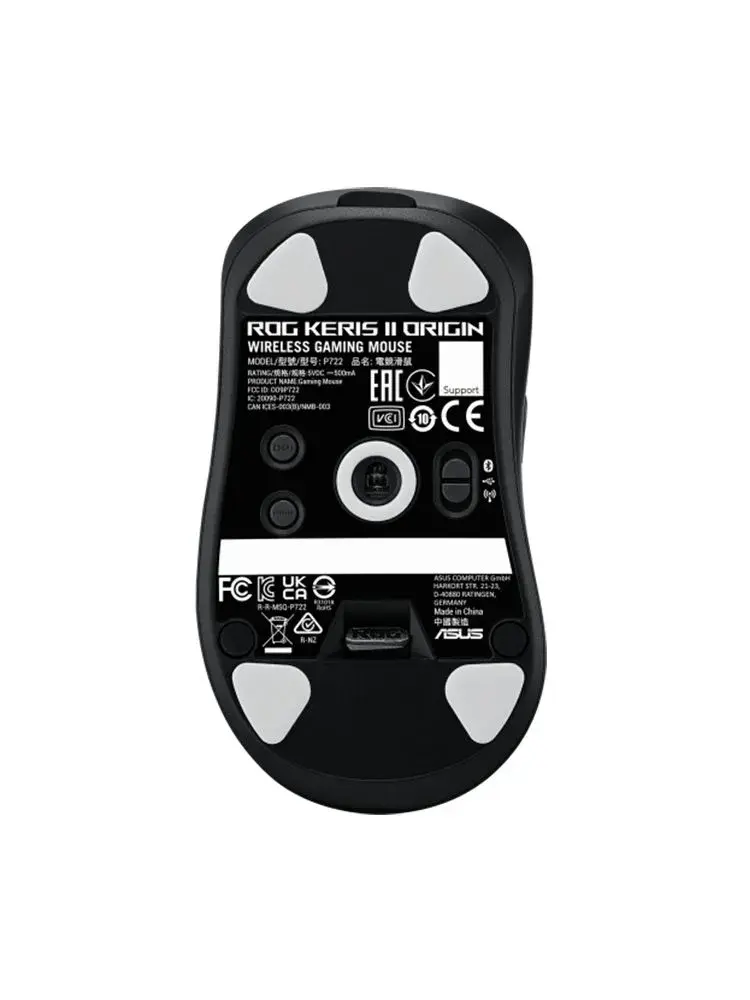 Мышь ASUS ROG KERIS II ORIGIN 90MP04A0-BMUA00, цвет черный