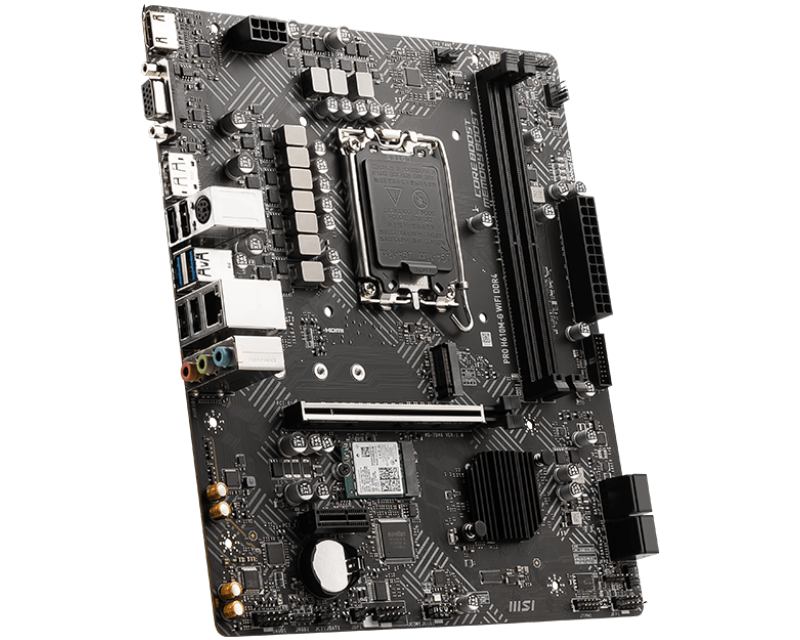 Материнская плата MSI Intel H610 PRO H610M-G WIFI DDR4