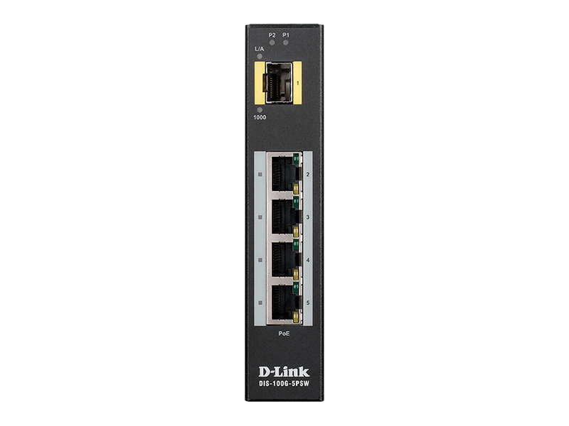 Коммутатор D-LINK DIS-100G-5PSW