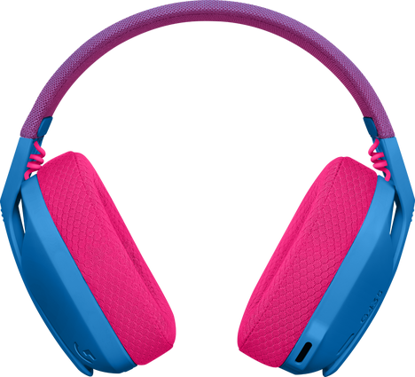 Bluetooth-гарнитура Logitech G435, цвет голубой/розовый
