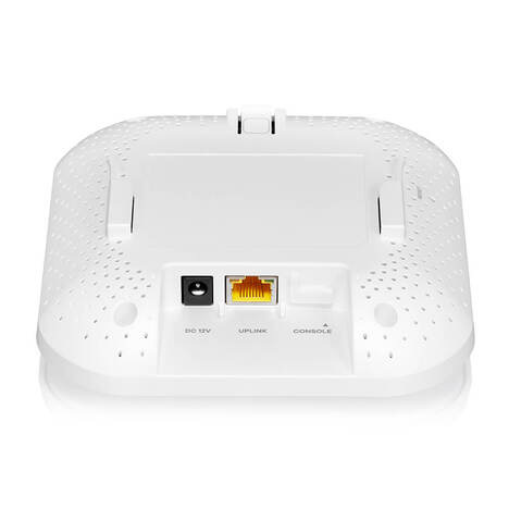Точка доступа/ Точка доступа Zyxel NebulaFlex NWA90AX PRO, WiFi 6, 802.11a/b/g/n/ac/ax (2,4 и 5 ГГц), MU-MIMO, антенны 3x3, до 575+2400 Мбит/с, 1xLAN 2.5GE, PoE, защита от 4G/5G, БП в комплекте