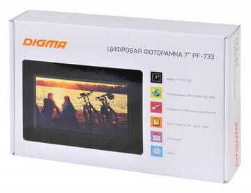 DIGMA Фоторамка PF-733 PF733BK