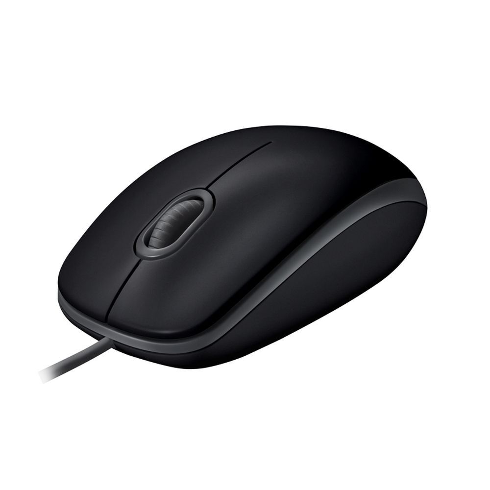 Мышь Logitech B100 910-003357, цвет черный