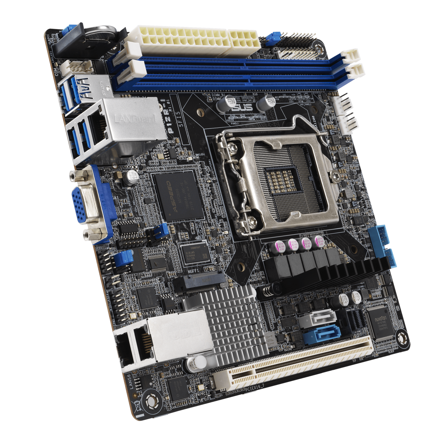 Материнская плата ASUS Intel C252 P12R-I