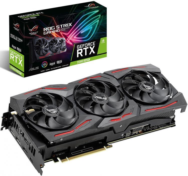 Видеокарта ASUS GeForce RTX 2080 SUPER 8 ΓБ Retail