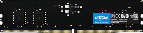 Оперативная память Crucial Micron DDR5 5600МГц 8Гб, CT8G56C46U5