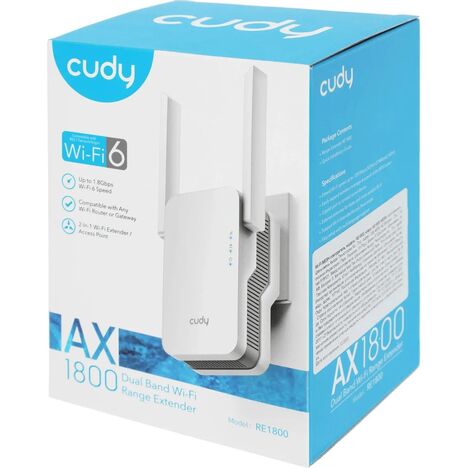 Точка доступа CUDY RE1800