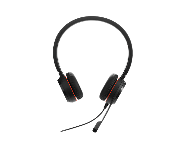 Гарнитура Jabra Evolve 20 SE, цвет красный/черный