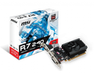 

Видеокарта MSI Radeon R7 240 2 ΓБ Retail