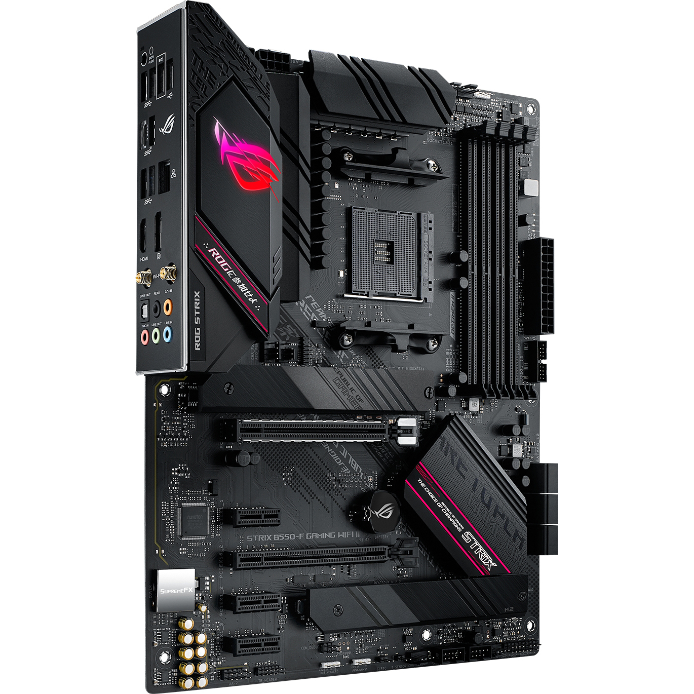 Материнская плата ASUS AMD B550 ROG STRIX B550-F GAMING WIFI II