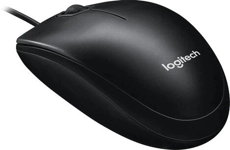 Мышь Logitech M100 910-006765, цвет черный