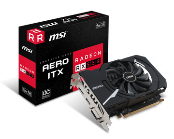 Видеокарта MSI Radeon RX 550 4 ΓБ Retail