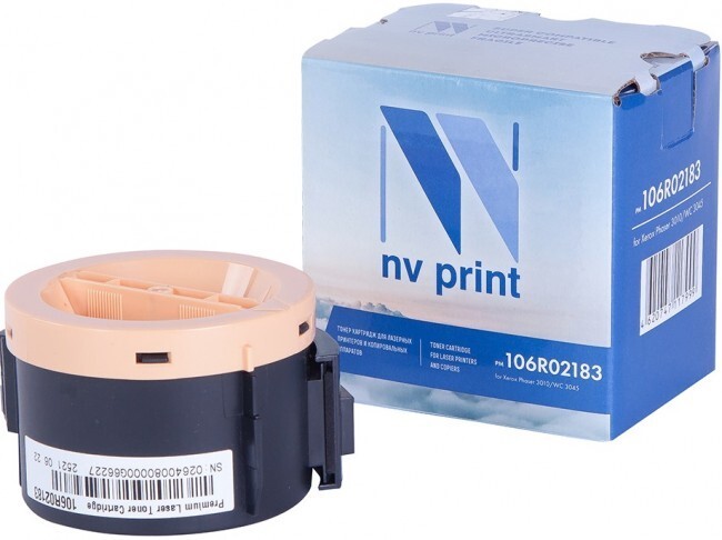 Картридж черный NVPrint Phaser, NV-106R02183