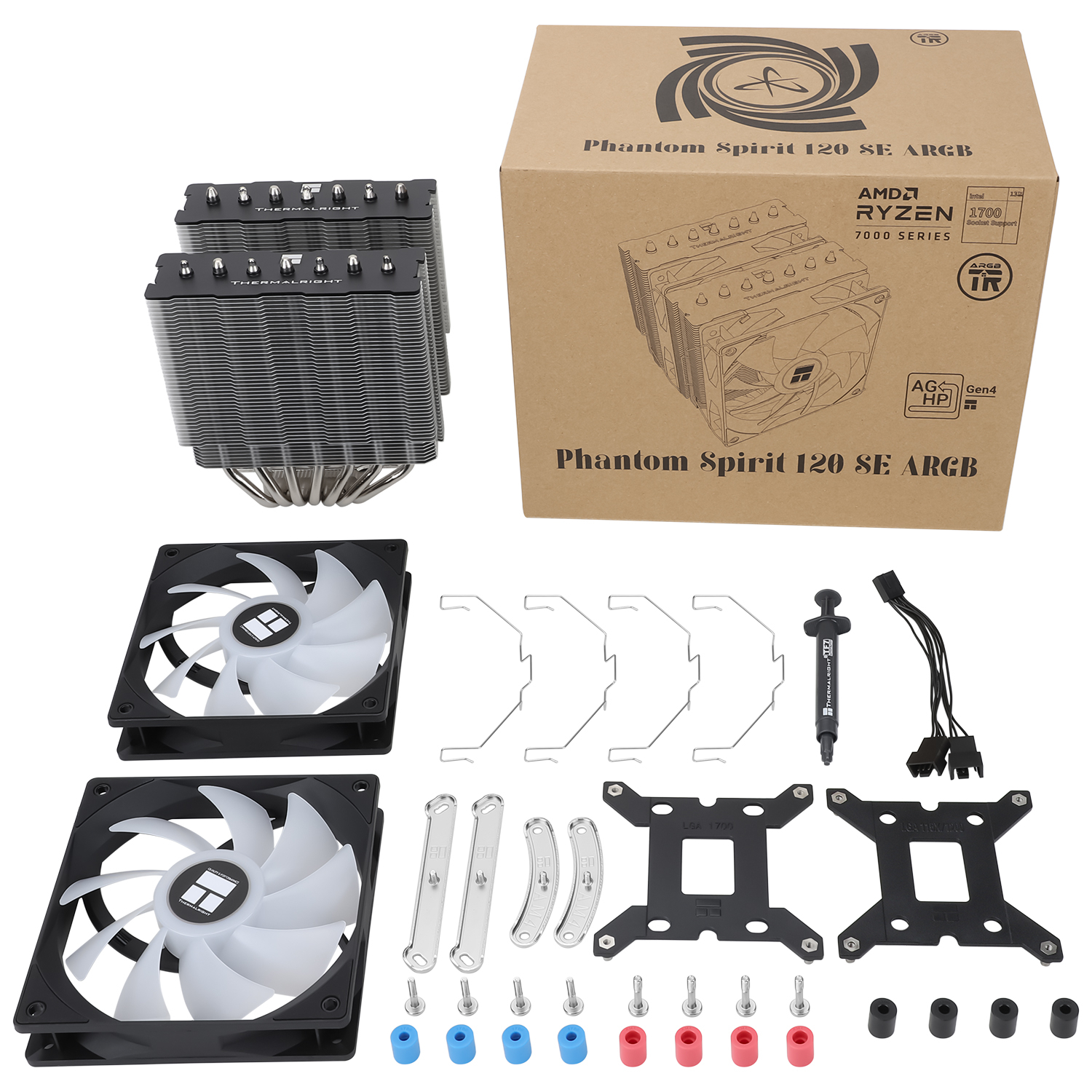 Кулер Процессорный Thermalright для CPU Phantom Spirit 120 SE ARGB