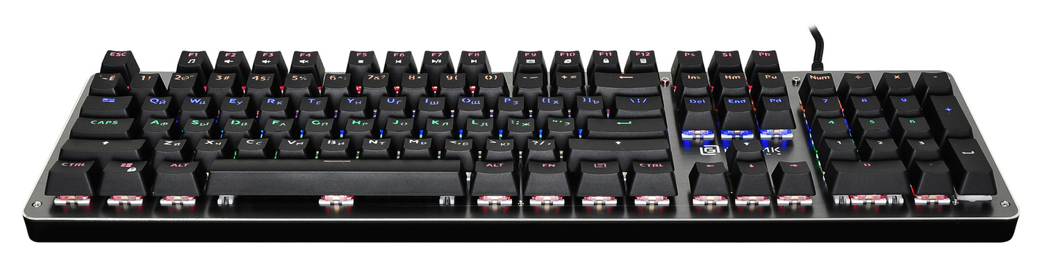 Клавиатура Oklick KeyBoard 970G Dark Knight 499578, цвет черный