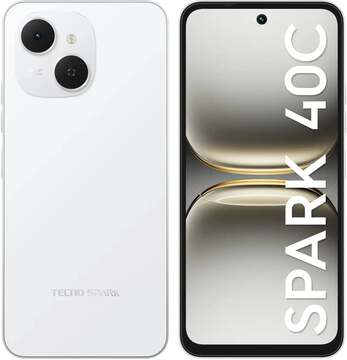 Смартфон TECNO SPARK 40C 256 ΓБ белый