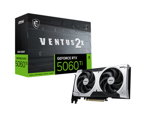 Видеокарта MSI GeForce RTX 5060 Ti 8 ΓБ Retail