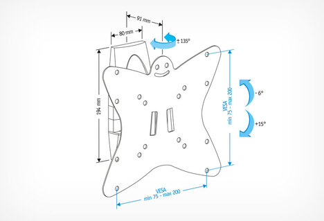 Кронштейн Holder LCDS-5036