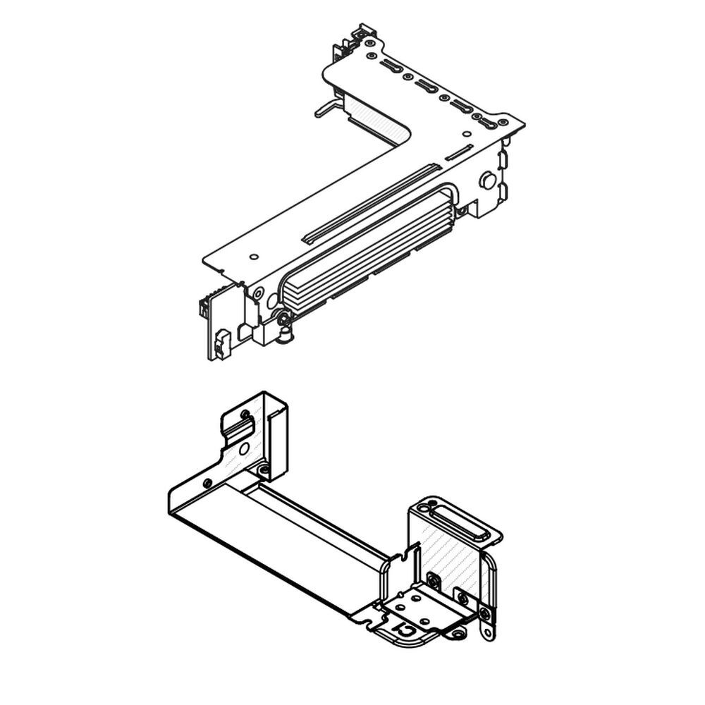 LENOVO Riser card bracket SR650 V3 x16/x16 PCIe Gen5 Riser3
