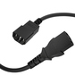 Greenconnect Силовой кабель удлинитель C13 - С14 серия PROF 3*1.0mm